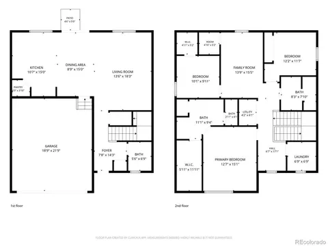 Floorplan - 27074 E Archer Ave, Aurora, CO 80018 photo 1 of 1