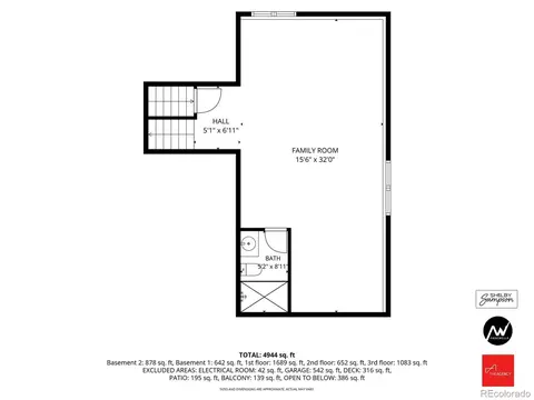Floorplan - 1127 Juniper Ave, Boulder, CO 80304 photo 1 of 6