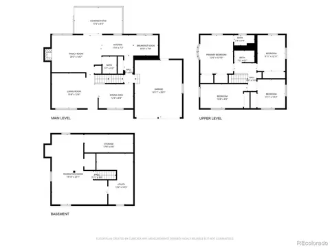 Floorplan - 6516 W 84th Pl, Arvada, CO 80003 photo 1 of 1