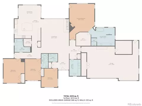 Floorplan - 280 Double Tree Rd, Bailey, CO 80421 photo 1 of 1
