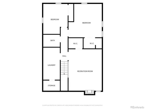 Floorplan - 3600 E Bates Ave, Denver, CO 80210 photo 1 of 3