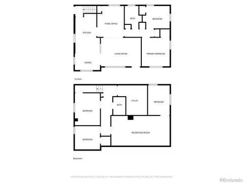 Floorplan - 7600 E 22nd Ave, Denver, CO 80207 photo 2 of 2