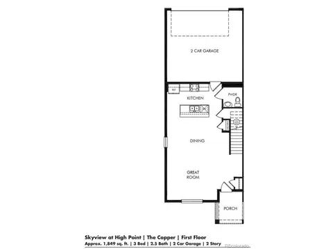 Floorplan - 21247 E 65th Ave, Aurora, CO 80019 photo 1 of 2