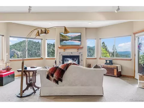 Living - 163 Old Corral Rd, Bailey, CO 80421 photo 5 of 6