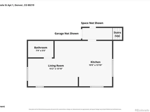 Floorplan - 1 Osceola St, Denver, CO 80219 photo 1 of 4