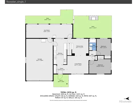 Floorplan - 8488 Ames St, Arvada, CO 80003 photo 2 of 3