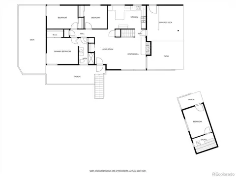 Floorplan - 13347 S Otoe St, Pine, CO 80470 photo 1 of 3