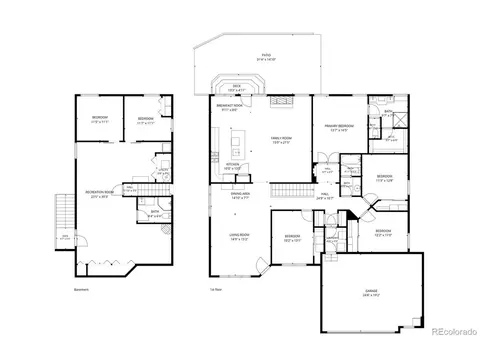 Floorplan - 13673 W Bates Ave, Lakewood, CO 80228 photo 1 of 1
