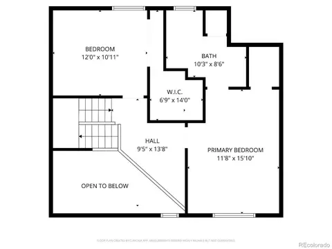 Floorplan - 18483 E Colgate Cir, Aurora, CO 80013 photo 1 of 2