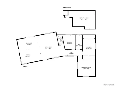 Floorplan - 8055 Simms St, Arvada, CO 80005 photo 1 of 1