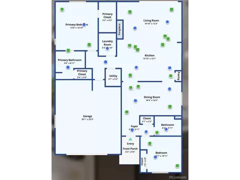 Floorplan - 25524 E Byers Dr, Aurora, CO 80018 photo 1 of 1