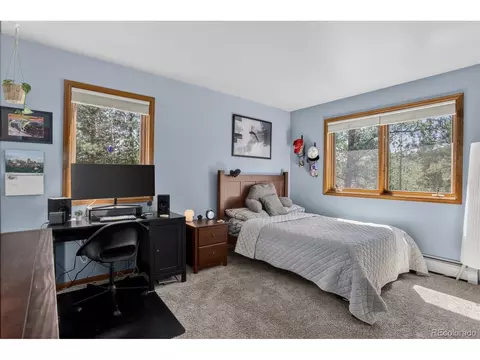 Bedroom - 34144 Rock Creek Rd, Pine, CO 80470 photo 8 of 9