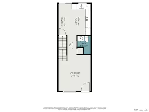 Floorplan - 15743 E 13th Pl, Aurora, CO 80011 photo 1 of 4
