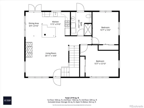 Floorplan - 74 Silver Lode Cir, Dumont, CO 80436 photo 1 of 3
