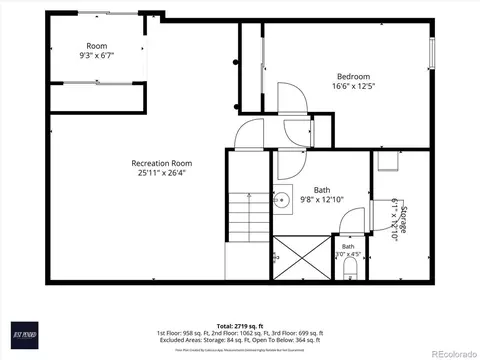 Floorplan - 74 Silver Lode Cir, Dumont, CO 80436 photo 3 of 3