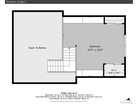 Floorplan - 14988 S Wandcrest Dr, Pine, CO 80470 photo 2 of 4