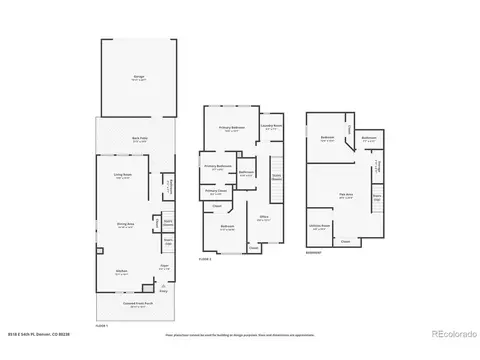 Floorplan - 8518 E 54th Pl, Denver, CO 80238 photo 1 of 1