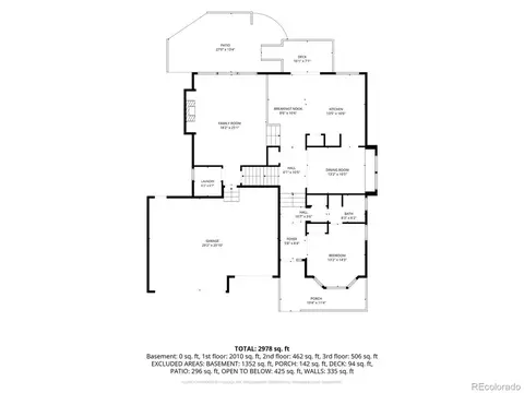 Floorplan - 25411 E Indore Dr, Aurora, CO 80016 photo 1 of 4