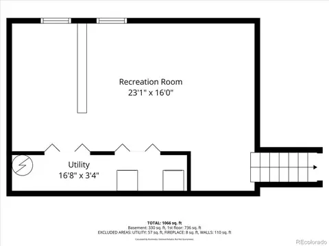 Floorplan - 2314 N Ogden St, Denver, CO 80205 photo 1 of 3
