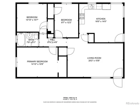 Floorplan - 5085 E 34th Ave, Denver, CO 80207 photo 2 of 2