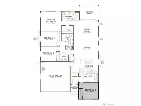Floorplan - 24716 E 41st Ave, Aurora, CO 80019 photo 1 of 2