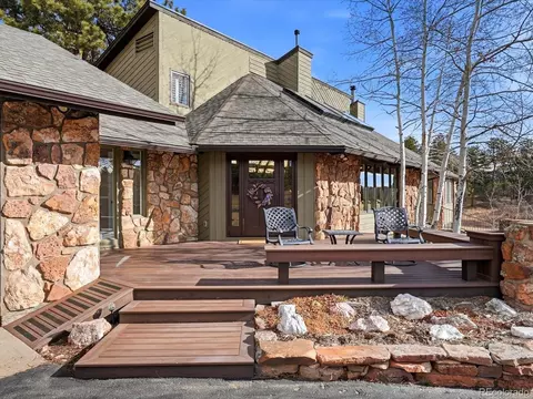 Exterior - 8550 S Mariposa Dr, Morrison, CO 80465 photo 2 of 13