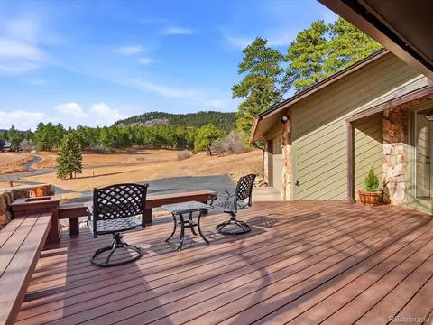 Exterior - 8550 S Mariposa Dr, Morrison, CO 80465 photo 3 of 13