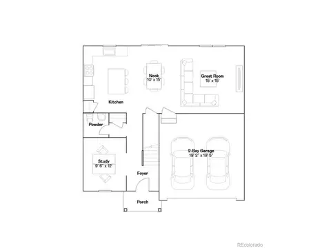 Floorplan - 2992 E 152nd Cir, Thornton, CO 80602 photo 1 of 2