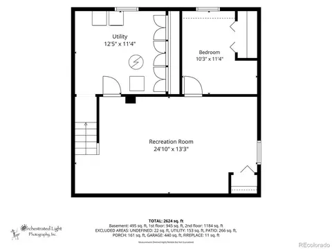 Floorplan - 12205 W Temple Dr, Morrison, CO 80465 photo 1 of 4