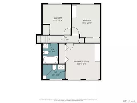 Floorplan - 17996 E Bails Pl, Aurora, CO 80017 photo 3 of 4