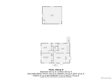Floorplan - 6040 Marshall Ct, Arvada, CO 80003 photo 2 of 3