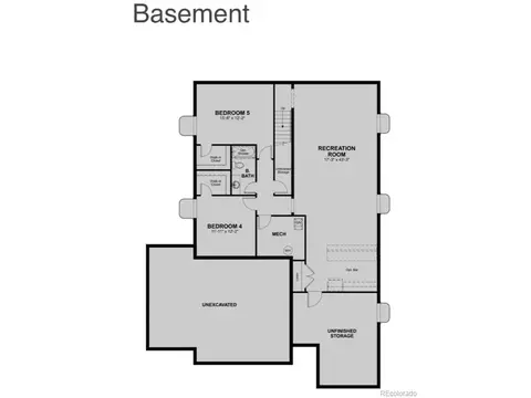 Floorplan - 22622 E Narrowleaf Cir, Aurora, CO 80016 photo 2 of 2