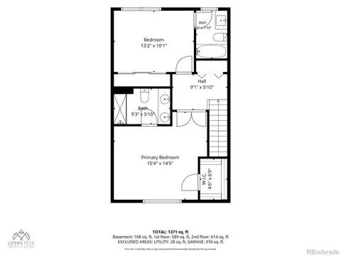Floorplan - 4110 E 119th Pl #B, Thornton, CO 80233 photo 4 of 4