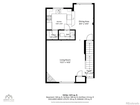Floorplan - 4110 E 119th Pl #B, Thornton, CO 80233 photo 3 of 4