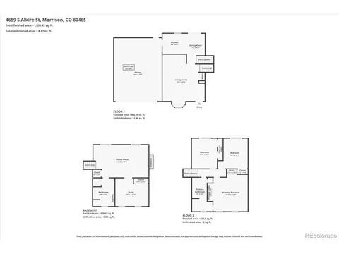 Floorplan - 4659 S Alkire St, Morrison, CO 80465 photo 4 of 4