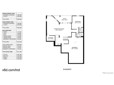 Floorplan - 8658 Windy St, Arvada, CO 80007 photo 2 of 2