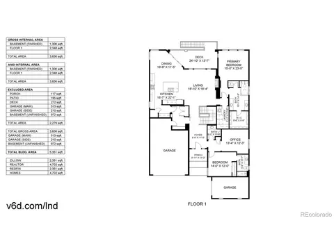 Floorplan - 8658 Windy St, Arvada, CO 80007 photo 1 of 2