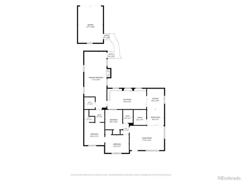 Floorplan - 3610 Monroe St, Denver, CO 80205 photo 1 of 1