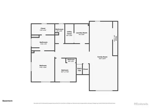 Floorplan - 6602 E Cornell Ave, Denver, CO 80224 photo 1 of 3