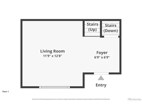 Floorplan - 8280 E 29th Ave, Denver, CO 80238 photo 3 of 4