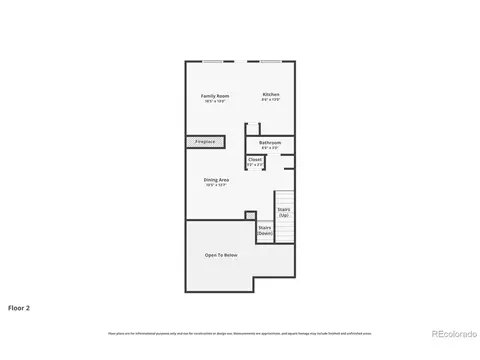 Floorplan - 8280 E 29th Ave, Denver, CO 80238 photo 4 of 4