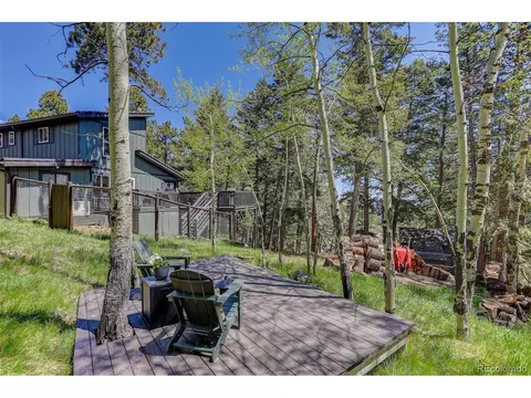 Exterior - 8515 S Doubleheader Ranch Rd, Morrison, CO 80465 photo 8 of 9