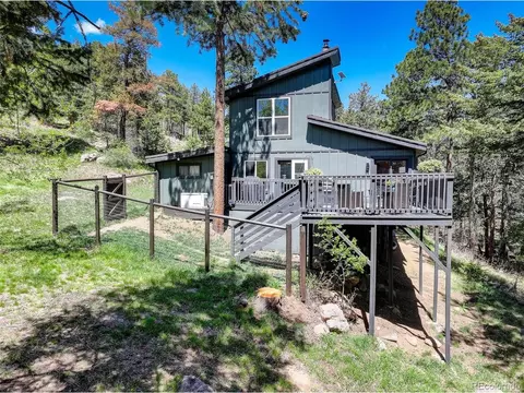Exterior - 8515 S Doubleheader Ranch Rd, Morrison, CO 80465 photo 9 of 9