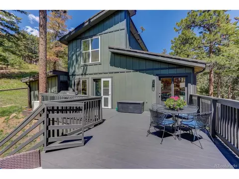 Exterior - 8515 S Doubleheader Ranch Rd, Morrison, CO 80465 photo 5 of 9