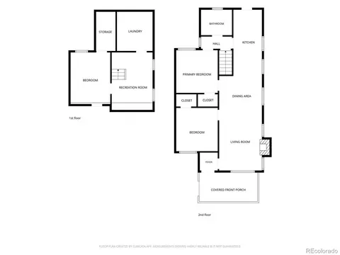 Floorplan - 2925 E 14th Ave, Denver, CO 80206 photo 1 of 1