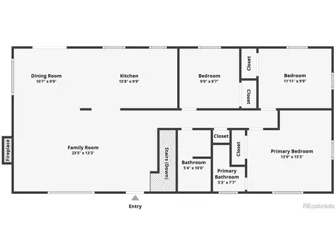 Floorplan - 7095 S Cherry Dr, Littleton, CO 80122 photo 1 of 2