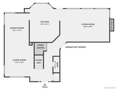 Floorplan - 16688 E Hialeah Ave, Centennial, CO 80015 photo 1 of 2