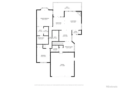 Floorplan - 16066 Double Eagle Dr #A, Morrison, CO 80465 photo 2 of 2
