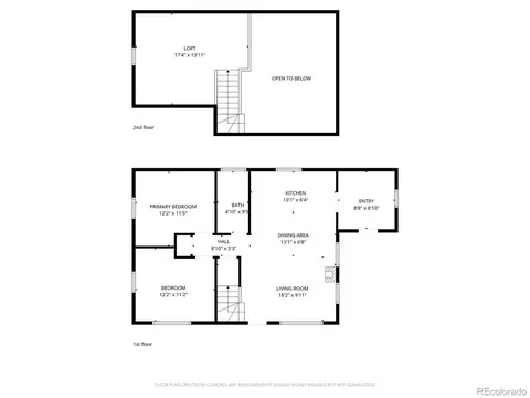 Floorplan - 20480 State Hwy 69, Gardner, CO 81040 photo 2 of 2