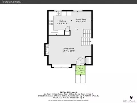 Floorplan - 19472 E Princeton Pl, Aurora, CO 80013 photo 2 of 4